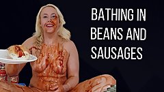 Bathing in baked beans and sausages nude milf pawg michellexm
