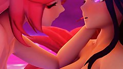 3D Compilation: Genshin Impact Ganyu Keqing Yae Miko Raiden Shogun Lesbian Fuck Uncensored Hentai