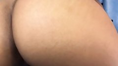 Desi indian girl spreading and spanking her big tight ass