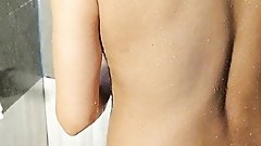 indian Actress naked bathing big boobs with wet juicy pussy in bath room recorded by boy