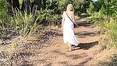 A stranger fucked and lowered into a hot wife vika