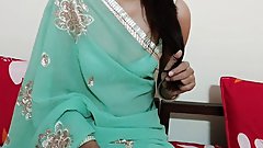 Stepmom fucked her stepson while studying with big cock with clear Hindi Audio Roleplay