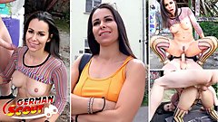 GERMAN SCOUT - PUBLIC ANAL SEX CASTING WITH JESSY JEY