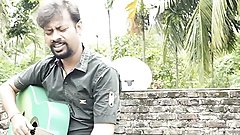 DESI COUPLE SINGING WITH GUITER IN ROOF (OUTDOOR)