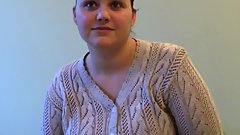 Fat ass plumper gives him massage and blowjob