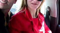 All together in the car!