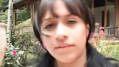 Masturbating teen whore Paulina