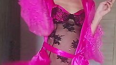 erotic undressed dance of a Polish wife