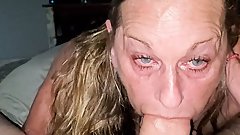 MARRIED SLUT LESLIE DEEP THROAT, CHOKE AND GAG EXTREME BLOW JOB
