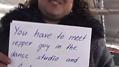 Chubby plumper seduces younger lad