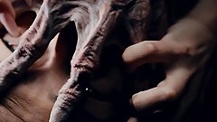 Real Life Hentai - Rae Lil Black fucked in her bed by monster