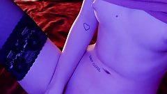 Masturbation sucking dildo and fucking dildo 18 year old beauty - ArinaFox