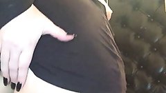 British PAWG Domination mistress teases you with her big BBW ass  natural tits and lips because you are not worthy