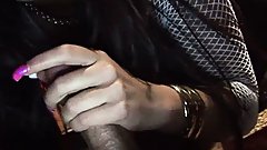 Eva Angelina and Carly Parker make two cocks enjoy with