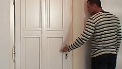 Cheating sex with blonde big tits mother in law