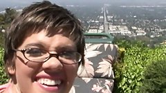 Short hair milf with glasses fuck