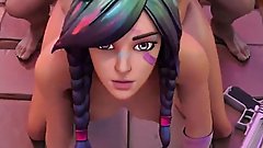 Splatterella Alternate Animation