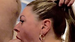 Pam & Ed Dirtiest Devon Amateurs blow job deep throat face fuck suck cock brutal blow job head deep massive boobs tits