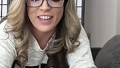 Shoot your cum all over my glasses JOI