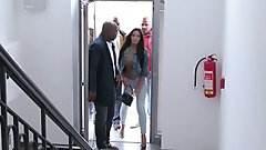 Private Black - Cheating Clea Gaultier Gets DPd By 3 BBCs!