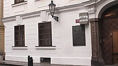 Filming porn movie with sexy grandma in lingerie