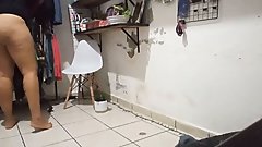 my mother in law on webcam video call 2 part