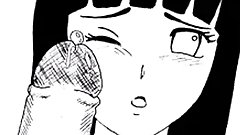 His cock is 23 cm it won't fit me it's too big - comic hina sasu comicporno