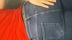 This woman is literally squirming for sex