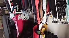 chubby wife films herself for her husband in underwear