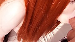 This is the biggest cock I've ever sucked