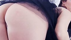 PAWG Paige Turnah tits tease pussy play big dildo pussy fuck orgasm finger fuck bum hole and pussy