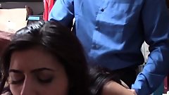 Shoplyfter - Foxy Troublemaker Audrey Royal Receives Huge Facial Cumshots From Two Security Guards