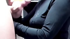 Stepmom could not fuck but she agreed to suck big cock handjob taboo fetish