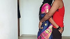 Saree waliki chudai
