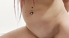 Fucking My Dildo In The Bathroom