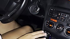 Jasmine shows off at the side of the road then fucks in a wasteland  - Sweet Arabic Real Amateur