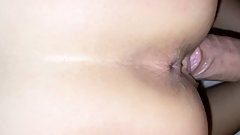 Doggy fuck-wife with sexy ass-try not to cum