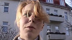 Blonde whore in search of orgasm